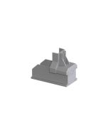 ClickFit EVO mounting rail end cap grey