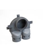 EA-FLEX ceiling plenum box 2x75/123