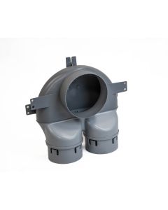 EA-FLEX ceiling plenum box 2x75/123